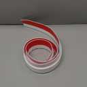 Vellure Door Draft Stopper For Bottom Of Door - Premium Door Sweep For Bottom Of Door/Weather Stripping Door Seal (Save Energy Installs Quickly And Easily) Door Strip Ideal For (White)