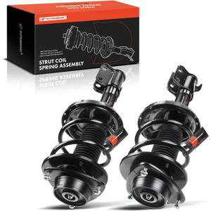 A-Premium Front Complete Strut Assemblies with Coil Springs, Set of 2