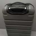 Wrangler 22" Hardside Spinner Carry-On Luggage, Charcoal