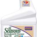 Bonide All Seasons Horticultural & Dormant Spray Oil, 32 oz Ready-to-Spray, Disease Prevention and Insect Killer for Organic Gardening