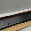 Door Draft Stoppers for Door, 39 Length Weather Stripping Door Seal, Strong Adhesive Door Sweep for Exterior and Interior DoorsBlack