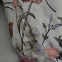 AMROSE 2 Pack Microfleece Crib Sheets, 28'' X 52'' Flannel Fleece Crib Fitted Sheets for Crib and Toddler Mattress Pad, Soft Comfy Warm Crib Sheets for Girls, Floral