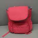 Fit & Fresh Insulated Backpack Soft Cooler  Leak-Resistant Beach & Travel Bag for Women, 24 Can Capacity Picnic & Cooler Bag (Hot Pink)