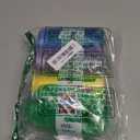 4 Gallon Trash Bag,Thicken Value Small Colorful Trash Bags with Handle,200 Counts Small Garbage Bags Wastebasket Trash Can for Bathroom Bedroom Office Kitchen (200 Count (Pack of 1))