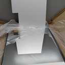 LOAAO 20X28 Inch Black Metal Framed Bathroom Mirror for Wall, Matte Black Bathroom Vanity Mirror Farmhouse, Anti-Rust, Hangs Horizontally or Vertically