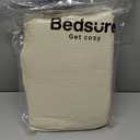 Bedsure 100% Cotton Muslin Throw Blanket Twin XL for Bed - 4-Layer Breathable and Lightweight Thin Soft Summer Gauze Muslin Blankets for Adults, Linen Beige, 66x90 Inches