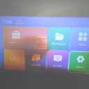 NexiGo PJ20 Outdoor Movie Projector with WiFi and Bluetooth, Native 1080P, Dolby_Audio Sound Support, Compatible w/TV Stick,iOS,Android,Laptop,Console 