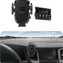 Car Phone Holder Mount Fits for Hyundai Tucson 2015-2021, Snugly fit Air Vent Cell Phone Stand Car Mount Fit for iPhone Android and All 4.7-7 inch Smartphones, 360Rotable, Easy to Install