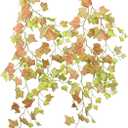 alyptus Artificial Fall Leaves Garland Hanging Plants Lifelike Fake Vines for Outdoors and Bedroom Dcor - Greenery Garland with Fake Ivy and Ivy Vines (Ivy Garland 2#)