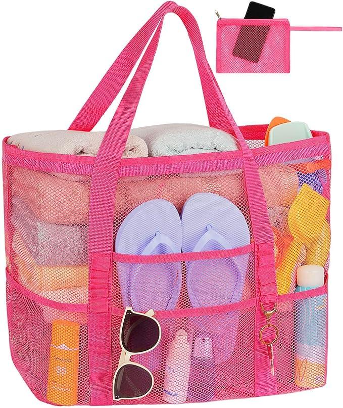 FF05 Large Mesh Beach Tote