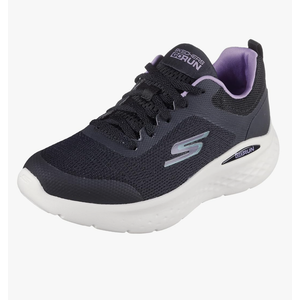 Skechers Women's Go Run Lite Shoes, 8.5, Black/Purple
