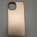 Gxmeuie for iPhone 15 5G Ultra Thin Case, [Silky Touch][Anti-Fingerprint], case for iPhone 15 Slim Hard PC Matte Back Cover Anti-Scratch Shockproof Protective Cases for iPhone 15 5G 6.1" (Champagne)