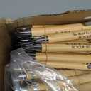 Fulmoon 200 Pcs Employee Appreciation Gift Bulk Inspirational Wooden Bamboo Pens Motivational Thank You Pens Fathers Day Graduation Gift for Teacher Coworkers Team Staff Nurse Volunteer Cna Week