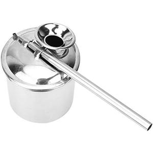Pottery Painting Sprayer, Stainless Steel Clay Tool Pottery Atomizer Glazes Pots Ceramic Painting Sprayers For Both Seasoned And Potters Alike, Silver (300ml)