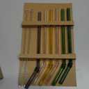 6 Stainless Steel Curved Straws with Cleaners