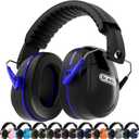 Dr.meter Noise Reduction Ear Muffs, SNR31dB Hearing Protection Sensory Earmuffs, Noise Cancelling Headphones for Adults Ear Protection for Gun Range, Yard Work, Mowing, Monster Truck, Fireworks