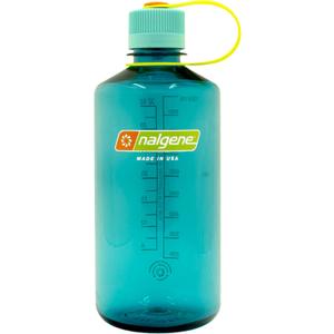 Nalgene Leak Proof Tritan BPA-Free Water Bottle - 32 oz Narrow Mouth - Made in the USA for Outdoor Use & Daily Hydration (Cerulean)