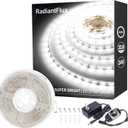 Small Led Light Strip, 12V Updated 24V Dimmable Cuttable LED Lights Strip, 32.8ft 600Leds, Super Bright LED Tape Lights for Living Room, Bedroom, Kitchen, Vanity Mirro,Flexible LED Light Strips