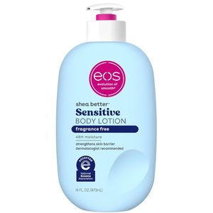 Eos Shea Better Body Lotion- Fragrance Free 24-Hour Hydration Skin Care 16 Fl Oz