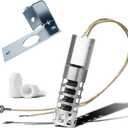 Upgraded WB2X9154 Oven Lgniter,Compatible with GE Round Gas Stove Lgniter Replacement Parts WB13K10027 GE XL44 Lgnition Device Can Replace WB2X9154,WB13K3,WB13K4,AP2014008 (120V,2.5-3.0 A)