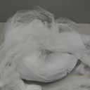 Christmas Cabinet Door Ribbon Bow Large Christmas Door Bow Decoration Xmas Tree Organza Bows Festival Wrapping Decorations for Front Doors Fireplace Wreath Home Holiday Birthday Party Supplies (White)