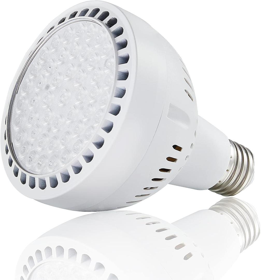 50W LED Pool Light Bulb 120V 5000LM 6500K - Daylight White Swimming Pool LED Light Replacement for 200-800W Halogen Bulbs | Compatible with Pentair, Hayward, Jacuzzi Pool Light Fixtures (E26 Base)