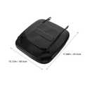 STOBAZA Outdoor 50l Trash Can Lid Replacement, Heavy-Duty Plastic Garbage Bin Cover, Square Waste Basket Lid for Sanitation and Backyard Use