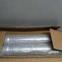 2 Pack 2-3/8" OD Metal Post Extender, 12" Fence Post Extension Height, Hot-dip Galvanized Steel, Includes Screws and Caps