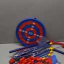 Bow and Arrow Set for Kids, LED Light Up Archery Set with 7 Suction Cup Arrows, Quiver & Standing Web Target for Indoor/Outdoor, Birthday Gifts Toys for 4 5 6 7 8 9 10 12 Year Old Boys Girls (Red)