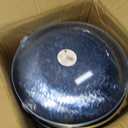 Icicles Plates Blue Gold Rim Combo 7"+10" Case of 96 (4 packs x 24)