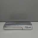 Travel Waver Hair Tool Mini Crimper for Women Short Hair 0.4 inch Small Double Barrel S Waver Curling Iron Dual Voltage (110-240V) with European Plug Adapter, 5 Temps, Anti-scalding, Auto-Off (White)