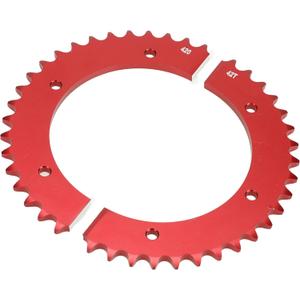 GREHUA Universal Split Sprocket 420 Chain 42 Tooth Rear Drive Wheel Aluminum for Predator 212cc 196cc 420cc 389cc 301cc 79cc 98cc 6.5hp 7.0hp 13hp 15hp 3.0hp Mini Bike Go Kart Parts