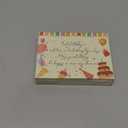 60pcs Birthday Wishes Cards, Guest Book Advice Cards Box for Party, Advice And Wishes for Games, for 16th, 18th, 30th, 40th, 50th, Any Age, Party Favors