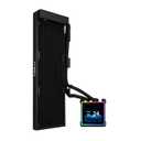 Lian Li Hydroshift II-S LCD 360 Liquid CPU Cooler - 3.4" IPS LCD Square Screen - Daisy-Chain - Low-Noise - Intel LGA 1851/1700, AMD AM5/AM4 - Fits Most PC Fans - Black (HS2LCDS36NB)