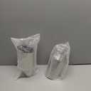 2.5 inch Inlet Exhaust Tip, 4" Outlet 9" Overall Length Stainless Steel Exhaust Tail Pipe, Weld-On, Slant Sleek Angle Cut, Polished Tailpipe, Silvery, 2Pcs