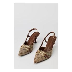 Status Print Pointy Kitten Heel, 9.5