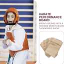 Veemoon 10Pcs Taekwondo Breaking Boards Professional Wood Breaking Board Karate Martial Arts Boards for Kids Adults Boxing Equipment- 0. 4cm