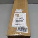 upsimples Floating Shelves for Wall, 23.6 Inch Shelves for Decor Storage Set of 6, Wall Mounted Wood Shelf for Bedroom, Living Room, Bathroom, Kitchen, Long Picture Ledge Shelves, Brown