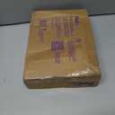 PWERAN Filtered Shower Head with Handheld, High Pressure 4 Spray Mode Showerhead with Filters, Water Softener Beads for Hard Water with ON/OFF Switch for Pets (5 inch Panel, Matte Black)