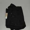 Levi's Women's Mid Length Shorts, Soft Clean White, 32 (34, Black and Black)