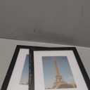 decorUhome 8x10 Picture Frame, Display Pictures 5x7 with Mat or 8x10 without Mat, Wall & Tabletop Display Photo Frame, Black, 2 Pack