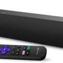 onn. Roku Smart Soundbar with Built-in 4K Streaming Media Player 32"