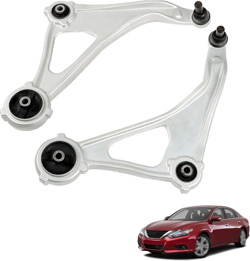munirater 1 Pair Front Lower Control Arms with Ball Joints Replacement for Altima 2015-2018 Replacement for Maxima 2016-2023