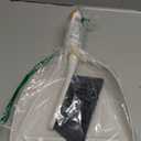 MR.SIGA Dustpan and Brush Set, Portable Cleaning Brush and Dustpan Combo with Bamboo Handle, White, 1 Set