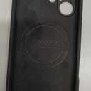 Vooii Magnetic for iPhone 17 Case, Compatible with Magsafe (Premium Liquid Silicone) (Integrated Camera Control Button) Full Body Protective Anti-Scratch Microfiber Lining 6.3", Black