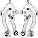 6Pcs Control Arm for 2010-2015 Jaguar XF XFR,2003-2008 S-Type Front Upper Lower L/R RWD