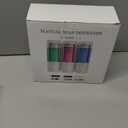 Shampoo and Conditioner Dispenser,Shower Dispenser 3 Chamber No Drill Shampoo Dispenser for Shower Wall Mounted Shower Soap Dispenser for Bathroom Hotel,Large Capacity 3 * 500ML,Gold