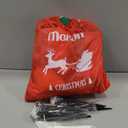 12FT Christmas Inflatables Train Decoration with Santa, Gingerbread Man, Reindeer, Lighted Blow Up Xmas Yard Decor with LED Lights, Holiday Outdoor Lawn Decorations for Garden, Party, Home