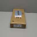 DEZ FURNISHINGS Cordless 2" Smooth Faux Wood Sidelight Single Blind, 9.75" W x 72" H, Smooth White