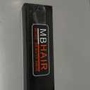 MBHAIR Ceramic Crimper Iron for Volumizing Fluffy Hairstyle, Corrugation Crimper Hair Iron, Anti Static Ceramic Hair Crimping Iron Adjust Temperature (Purple)